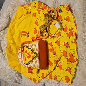 Disney Parks Exclusive Pizza Loungefly Mini Backpack Bundle Deal